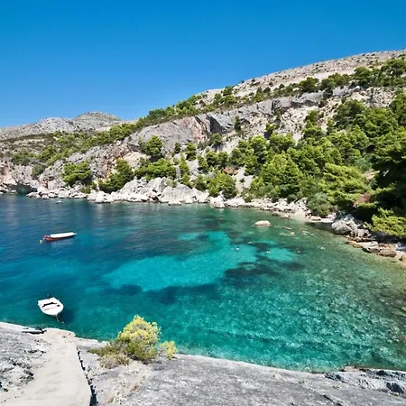 Guest house In With Sea View, Terrace, Air Conditioning, Wi-fi Hvar Town